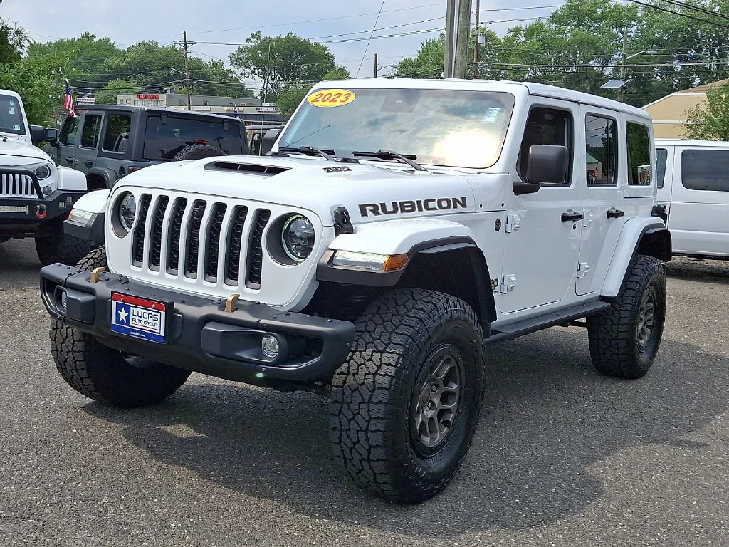 Used 2023 Bright White Clearcoat Jeep Rubicon 392 image 5