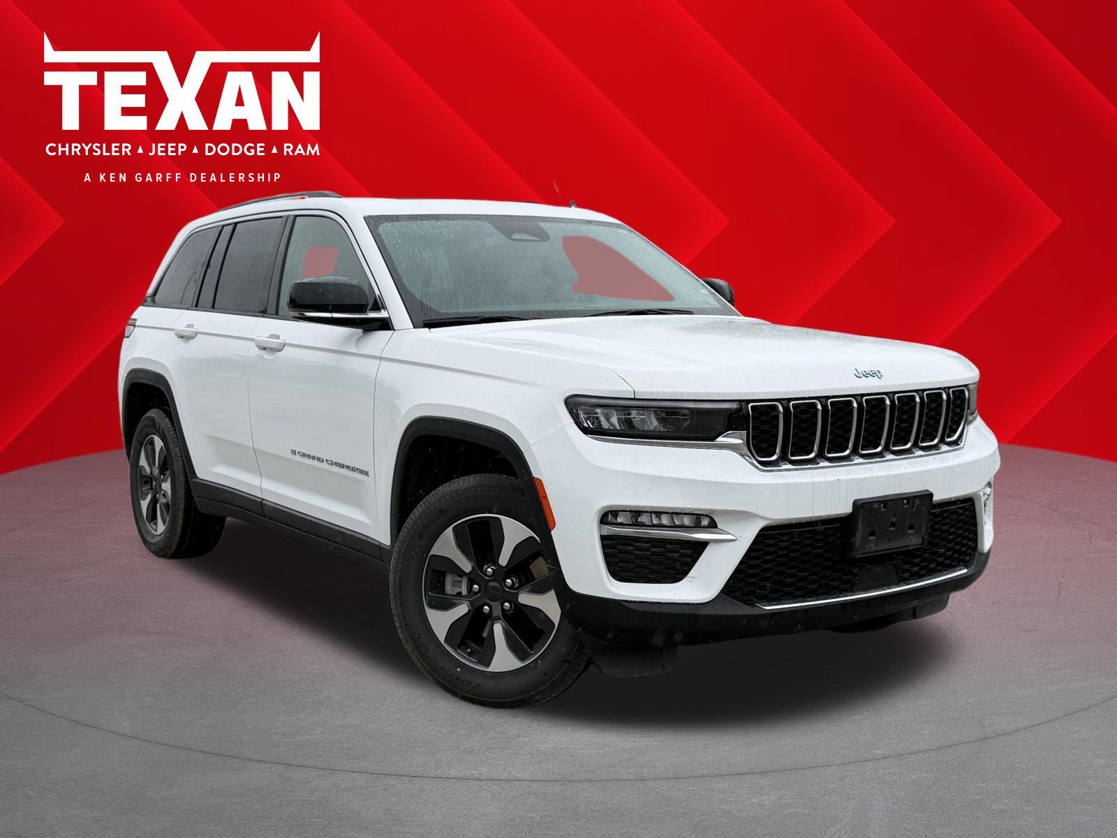 Used 2024 Bright White Clearcoat Jeep 4xe image 1