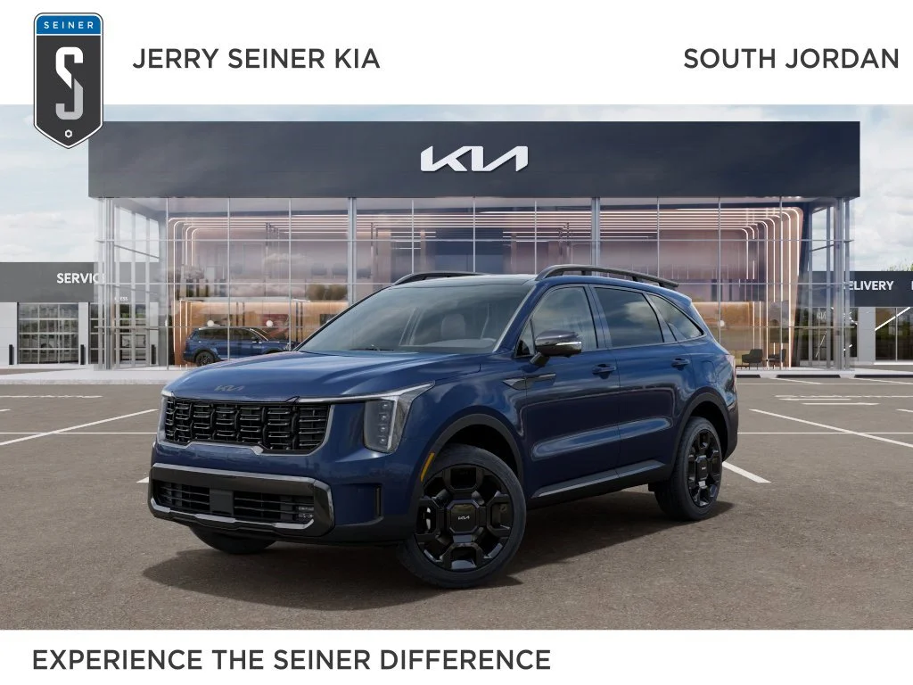 New 2026 Midnight Lake Blue Kia X-Line SX AWD image 1