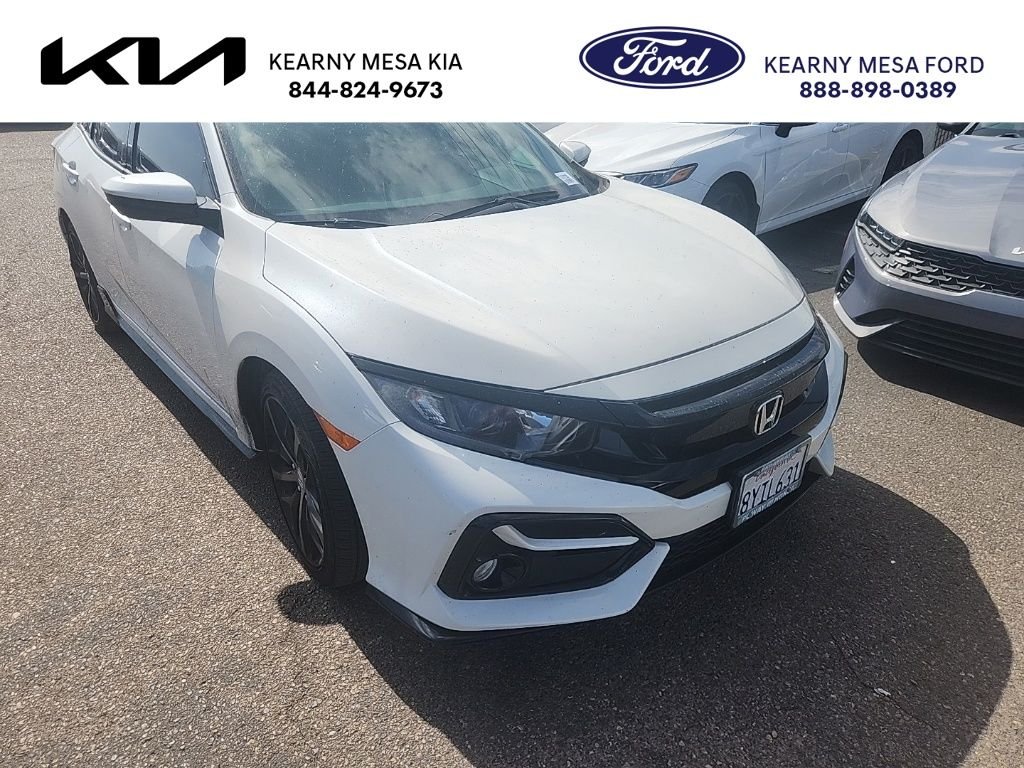 Used 2021 White Honda Sport image 1