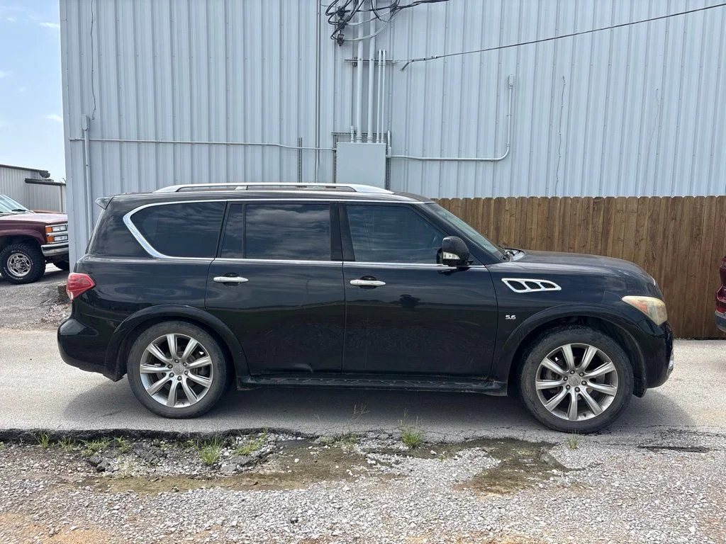 Used 2014 INFINITI QX80 Base with VIN JN8AZ2NF1E9556294 for sale in Pryor, OK