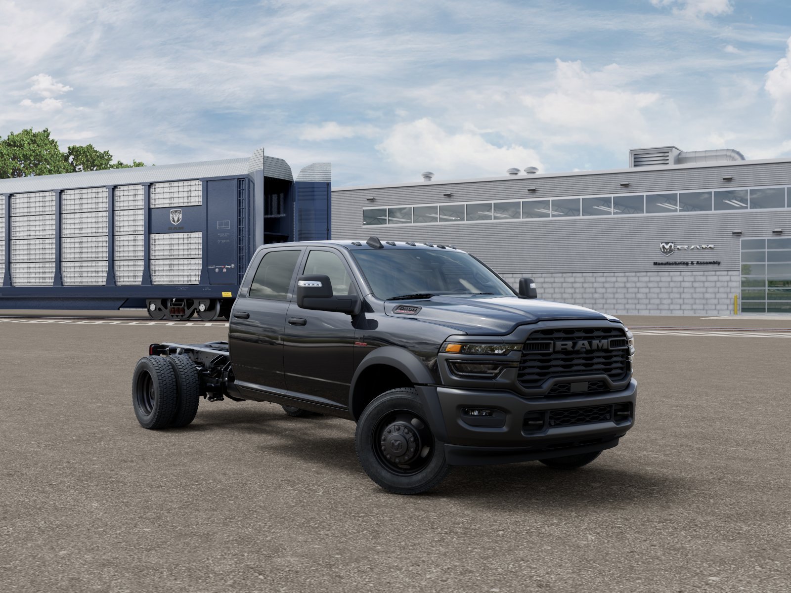 New 2026 Diamond Black Crystal Pearlcoat RAM TRADESMAN image 3