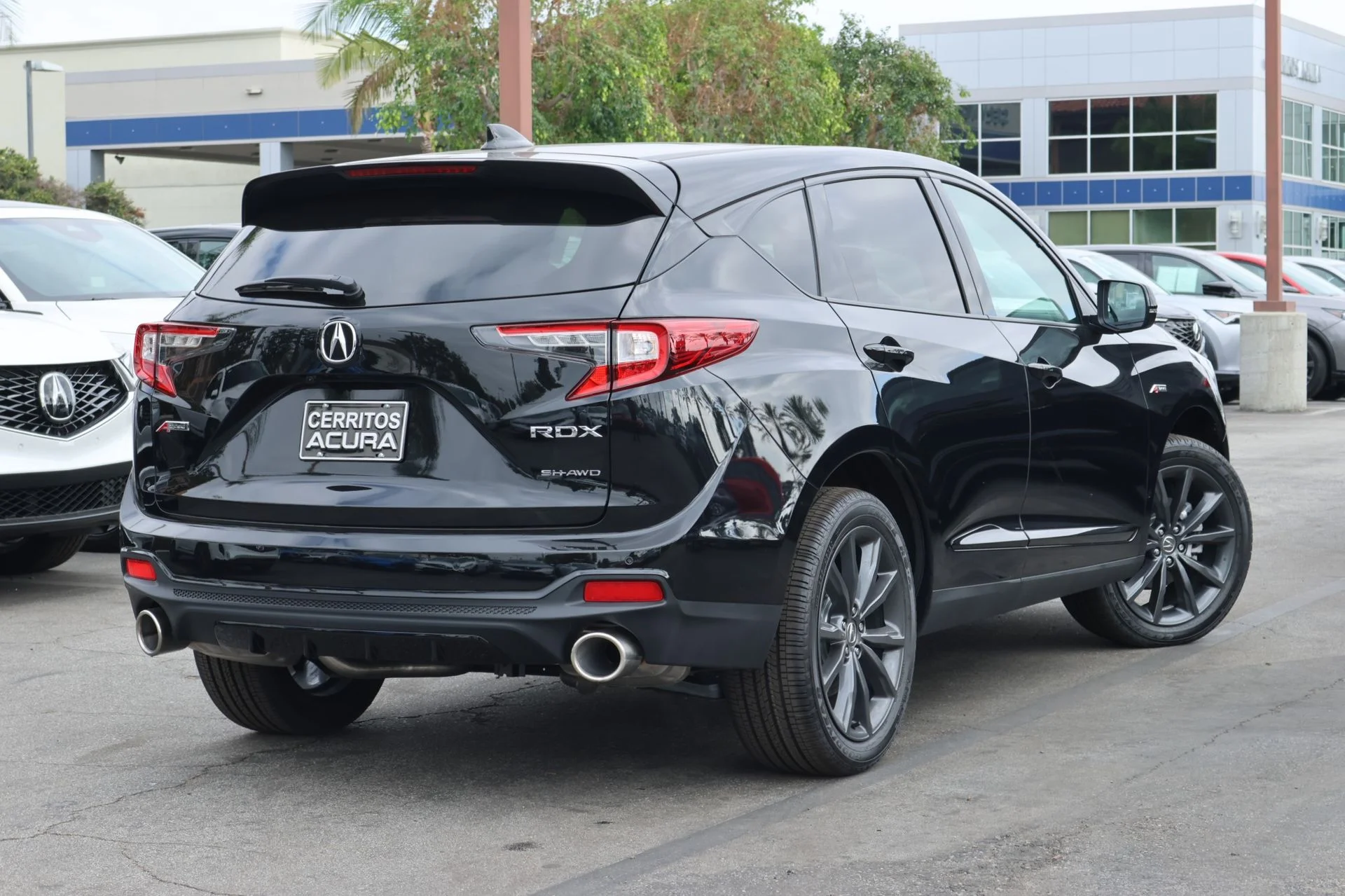 New 2026 Majestic Black Pearl Acura SH-AWD A-Spec image 2