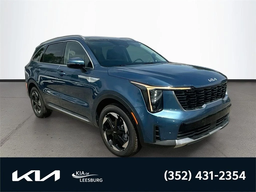 New 2026 Mineral Blue Kia EX image 1