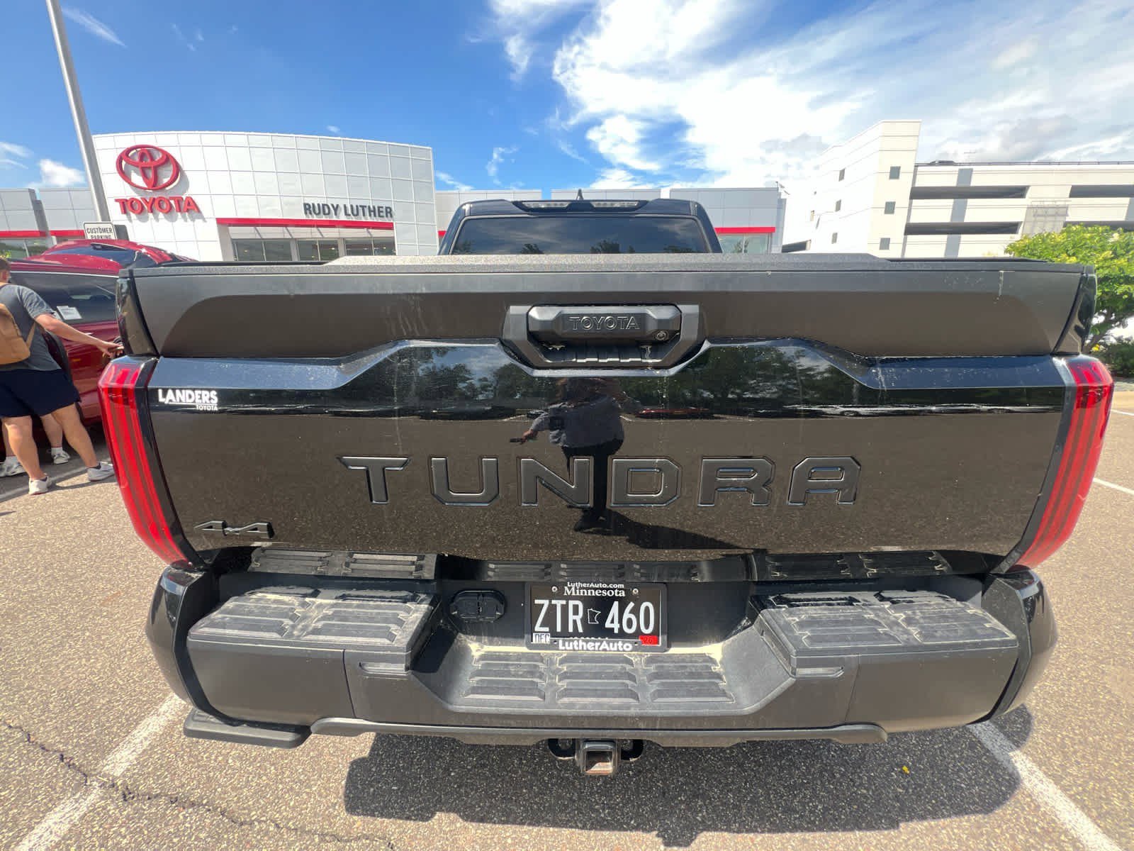 Used 2023 Midnight Black Metallic Toyota SR5 image 5
