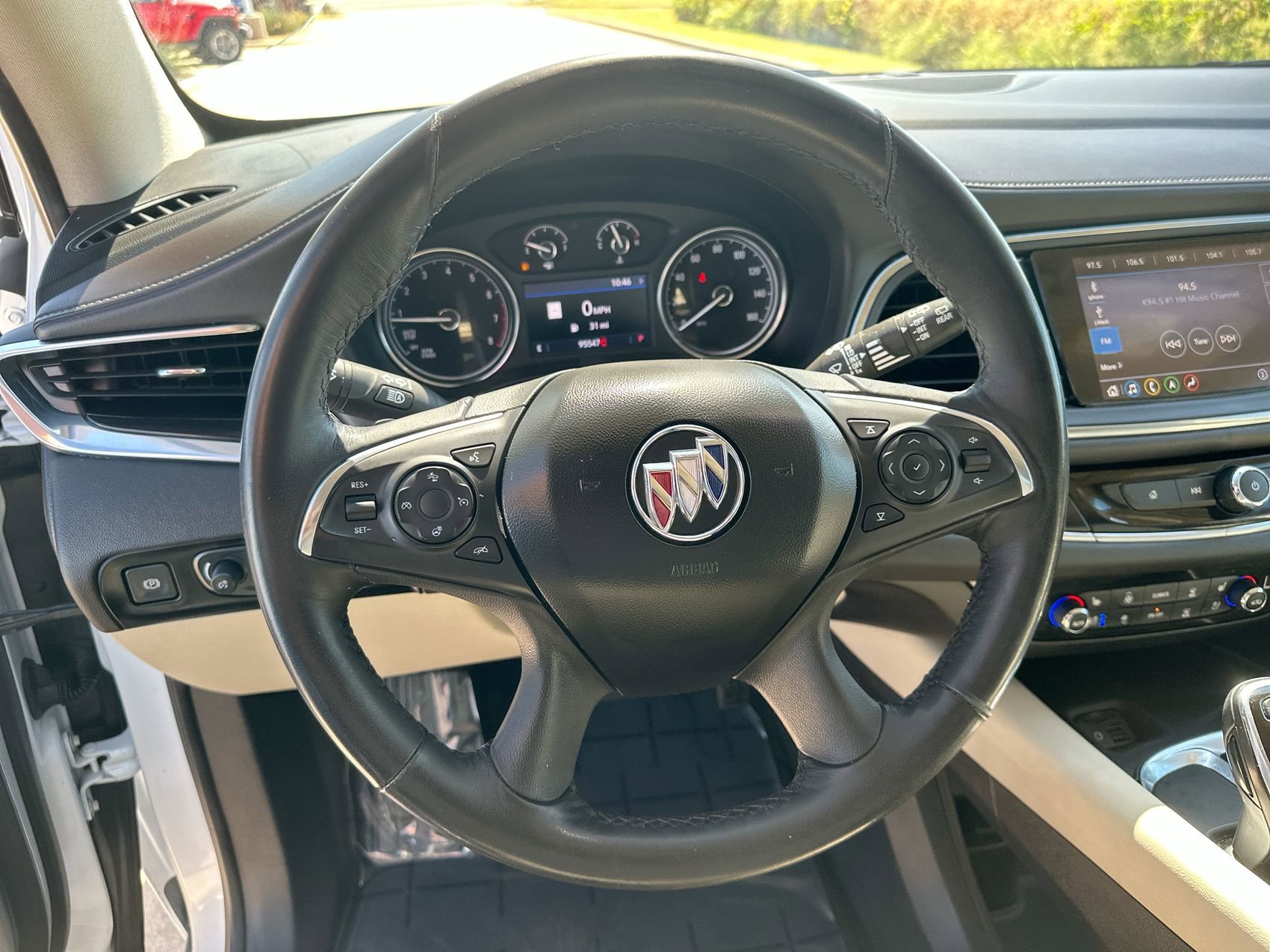 Used 2021 White Frost Tricoat Buick Premium Group image 14