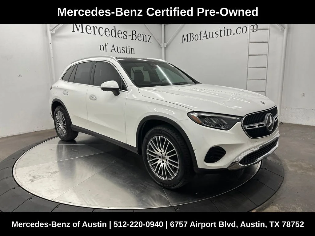 Certified Used 2026 White Mercedes-Benz GLC 300 image 1