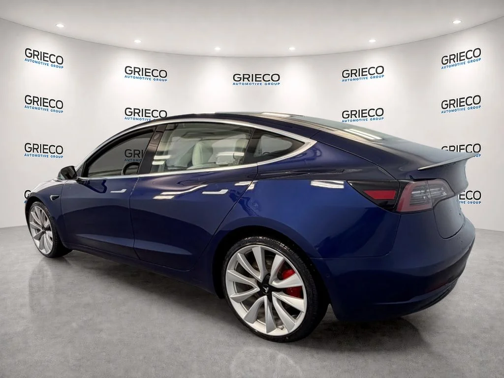 Used 2018 Blue Tesla Performance image 9