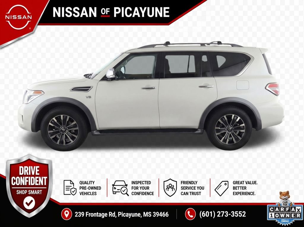 Used 2018 White Nissan Platinum image 8