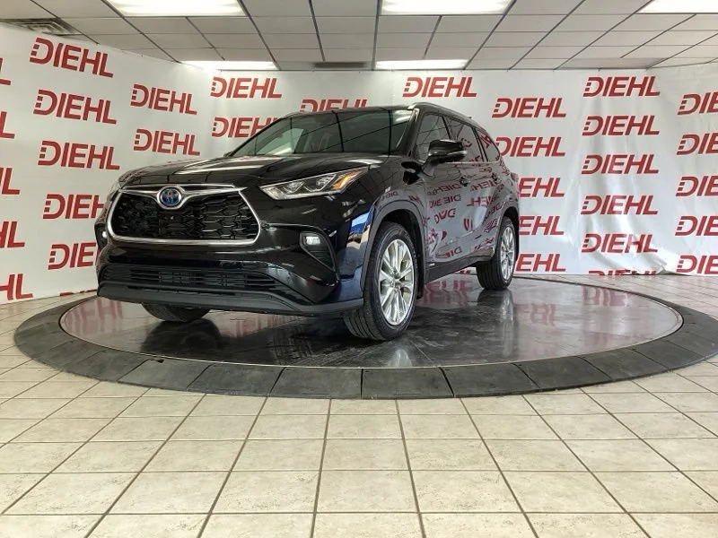 Used 2023 Black Toyota Hybrid Limited image 3