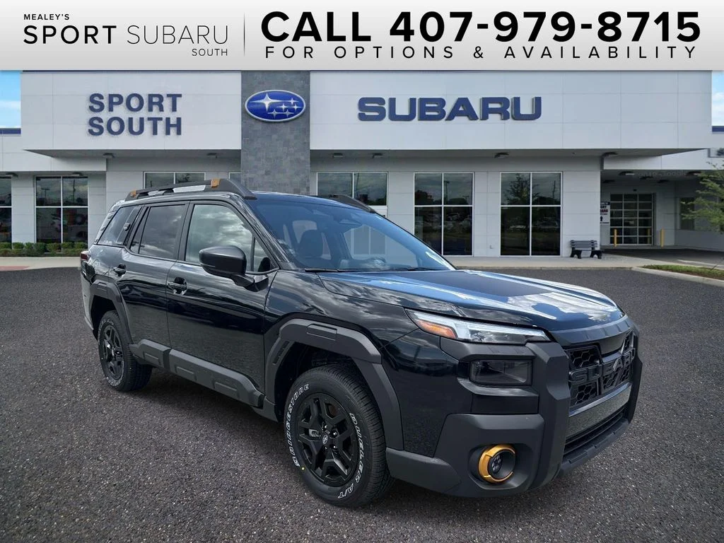 New 2026 CRYSTAL BLACK SILICA Subaru Wilderness image 1
