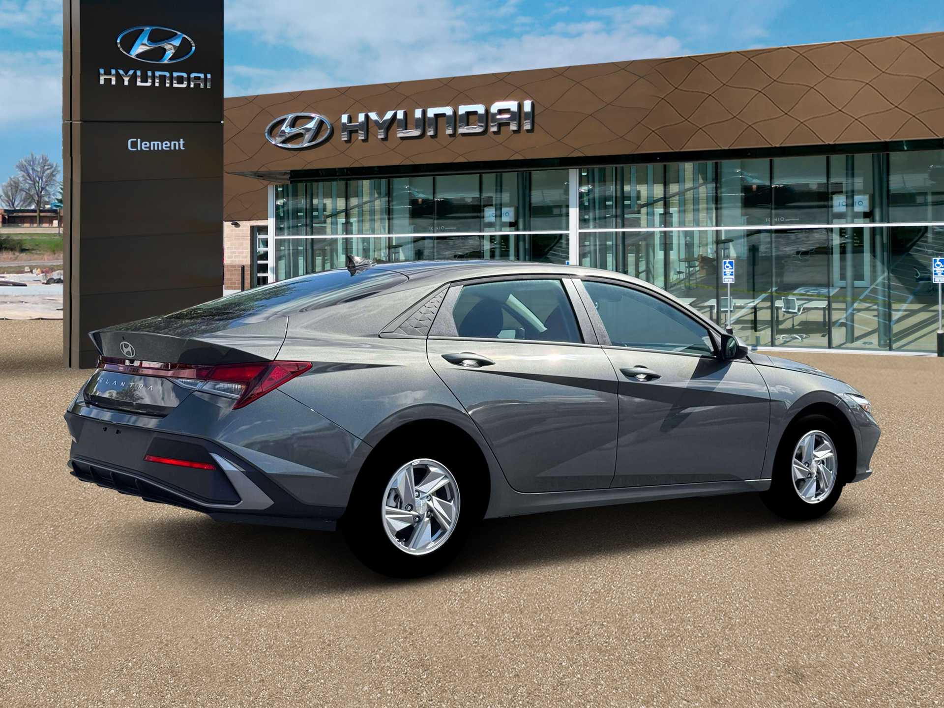 New 2026 Gray Hyundai SE image 8