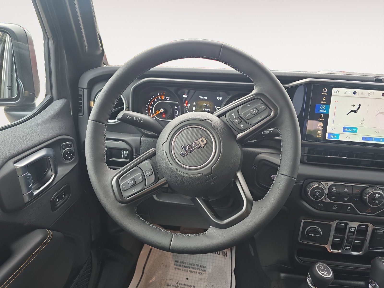 New 2026 Granite Crystal Metallic Clearcoat Jeep Texas Trail image 13