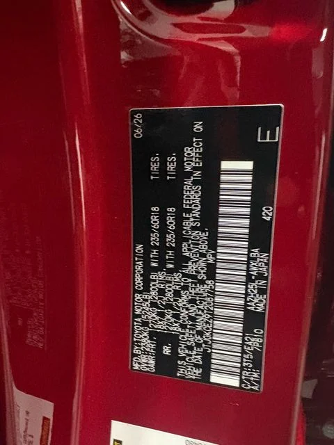 New 2026 Red Lexus 350h Premium image 31