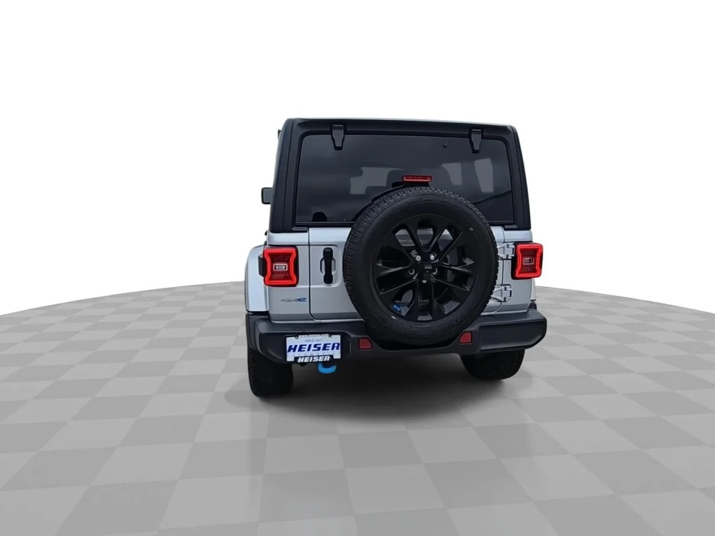 Used 2023 Silver Jeep Sahara 4xe image 7