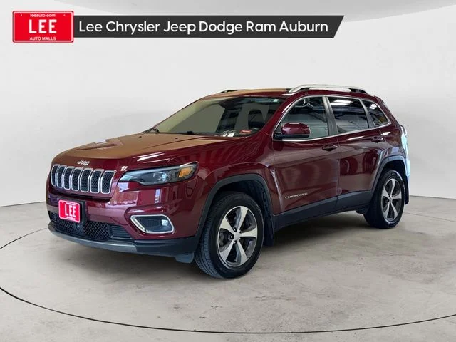 Used 2021 Red Jeep Limited image 1