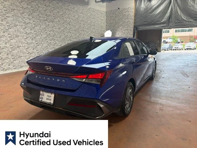 Certified Used 2024 Intense Blue Hyundai SEL image 8