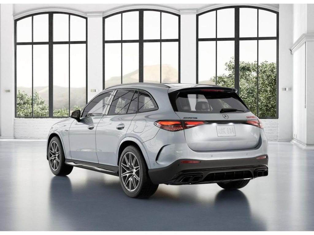 Used 2025 Silver Mercedes-AMG GLC 63 AMG® S E Performance image 28