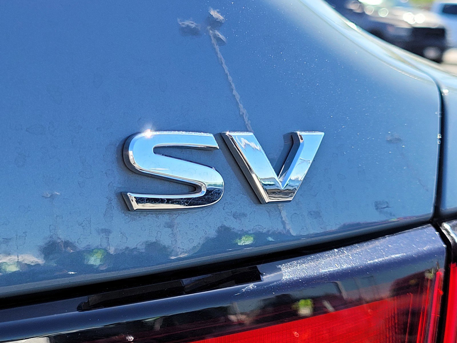 Used 2024 Atlantic Gray Metallic Nissan SV image 11