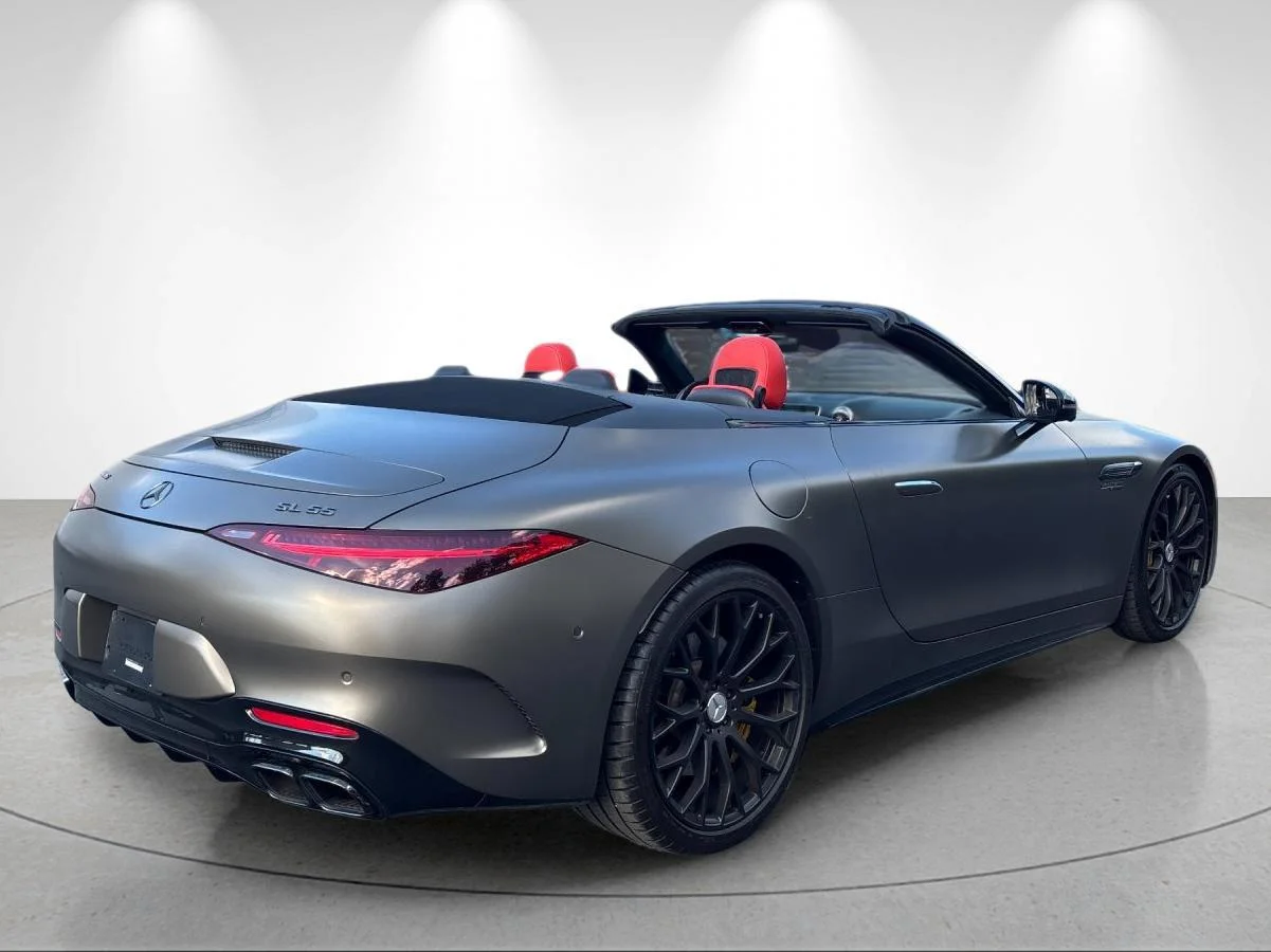 Used 2022 Selenite Grey Metallic Mercedes-Benz AMG® SL 55 image 5