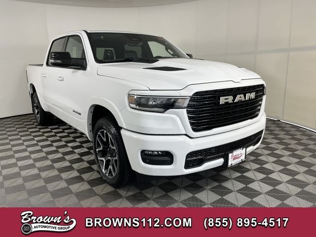 New 2026 Bright White Clear-Coat Exterior Paint RAM Laramie image 1