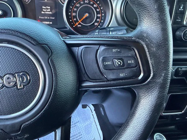 Used 2018 Blue Jeep Unlimited Sport image 24