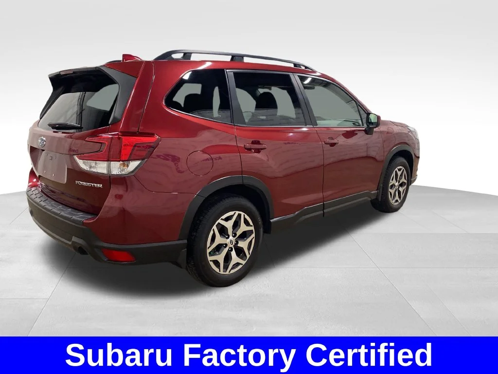 Certified Used 2022 Red Subaru Premium image 4
