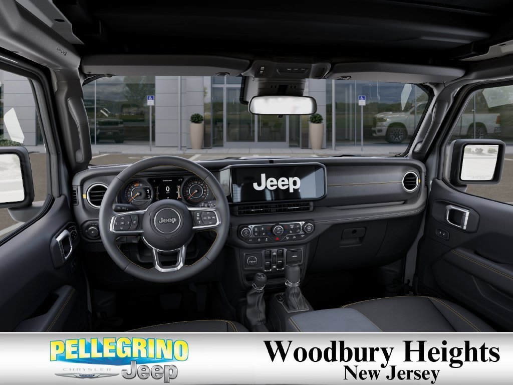 New 2027 Bright White Clear-Coat Paint Jeep Sahara image 14