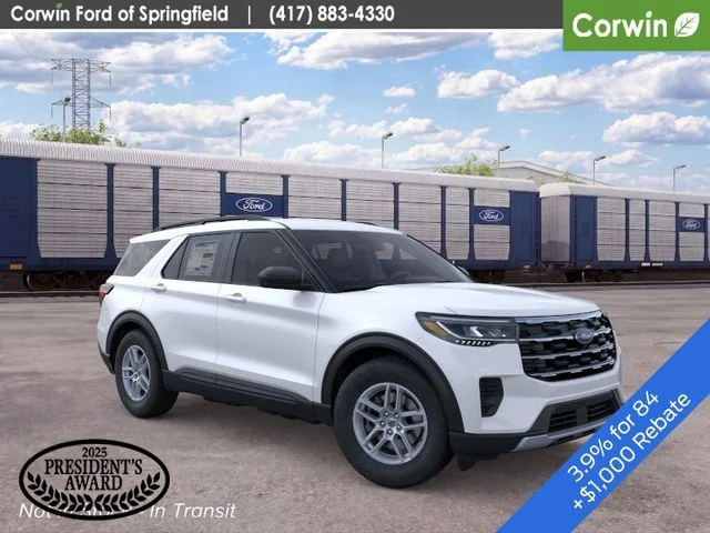 New 2026 Star White Metallic Tri-Coat Ford Active image 9