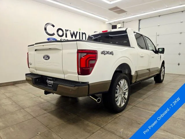 New 2026 Star White Metallic Tri-Coat Ford King Ranch® image 5