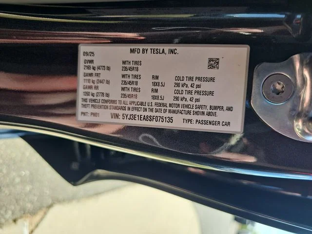Used 2025 Gray Tesla Long Range image 34