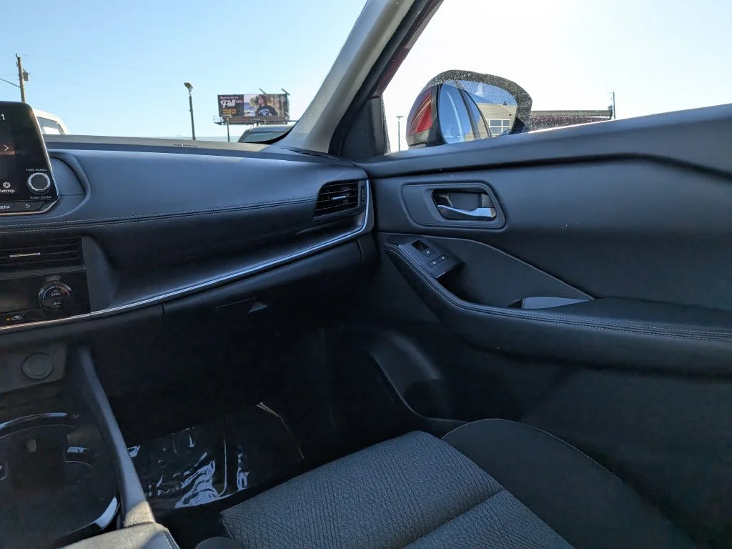 Certified Used 2025 Scarlet Red Nissan SV image 14