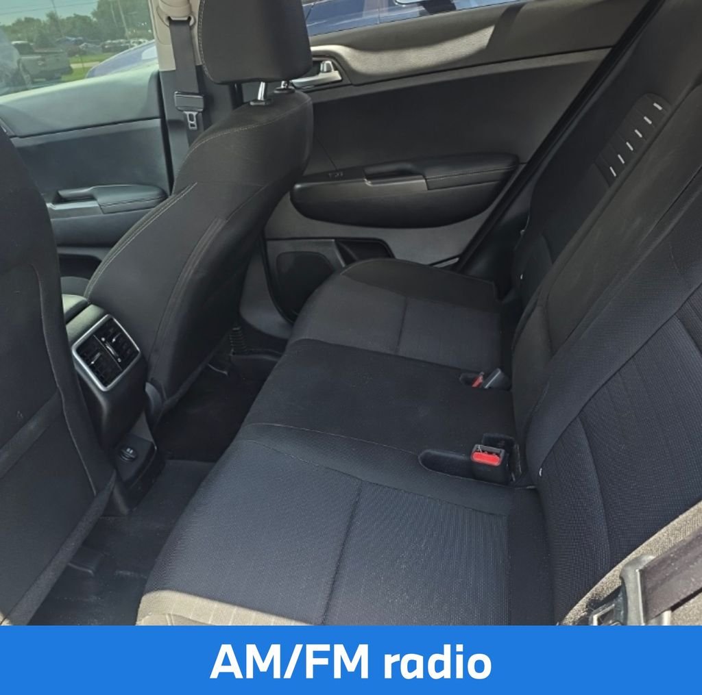 Used 2021 Blue Kia LX image 5