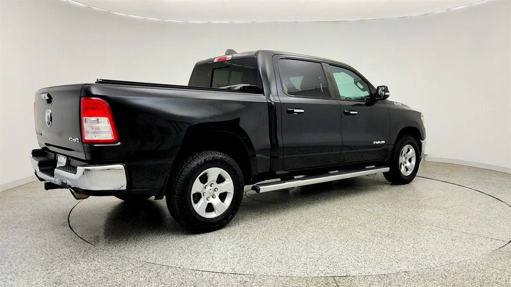 Used 2019 Diamond Black Crystal Pearlcoat Ram Big Horn 4x4 Crew Cab 5