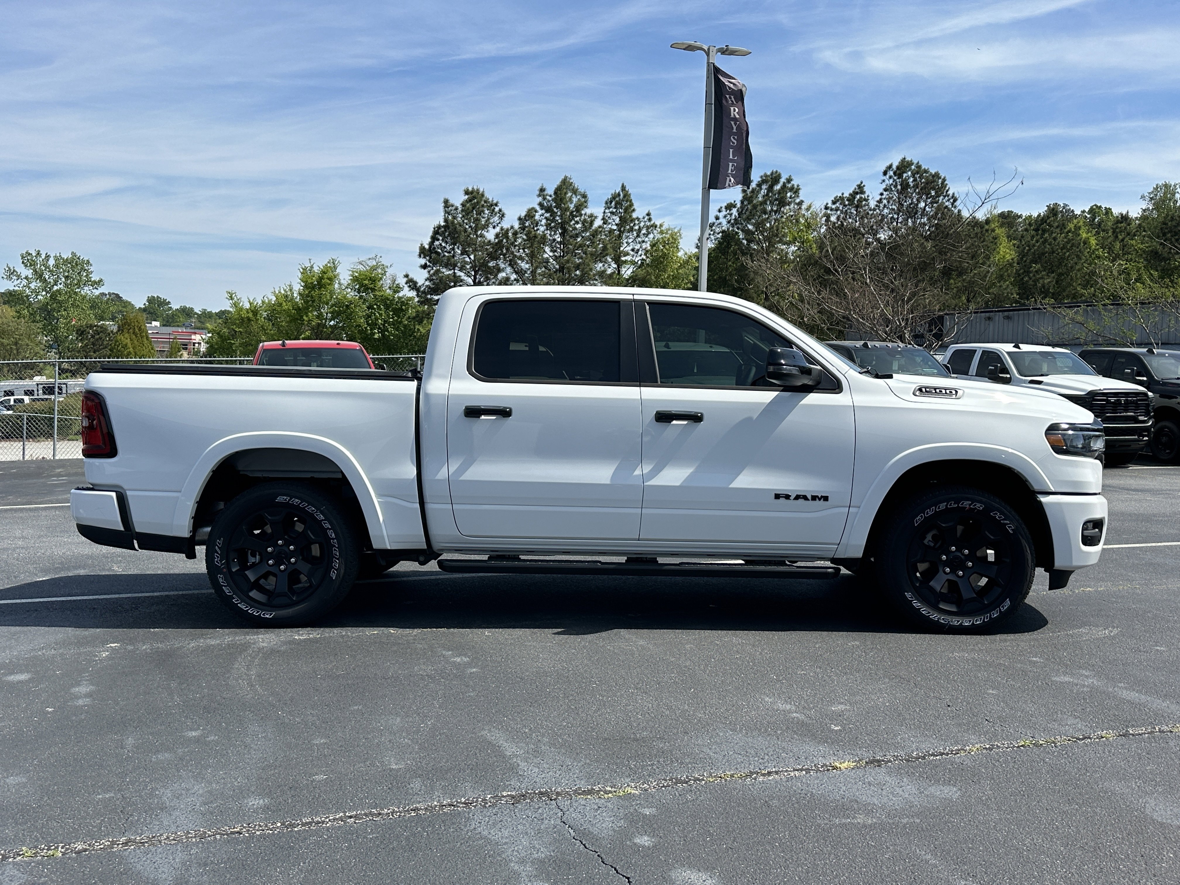 New 2026 Bright White Clear-Coat Exterior Paint RAM Big Horn image 9