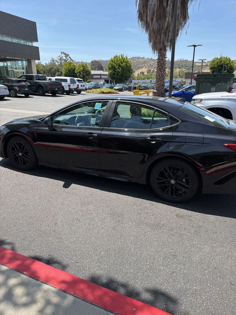 Used 2025 Black Toyota SE image 7