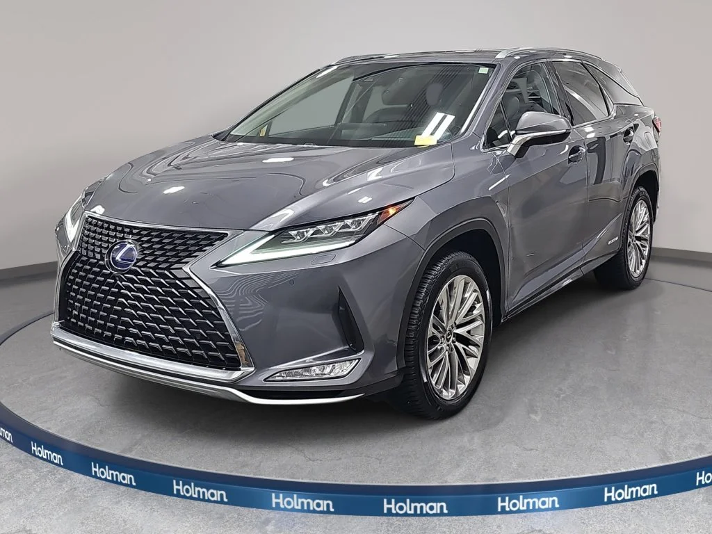 Used 2021 Gray Lexus 450hL Luxury image 1
