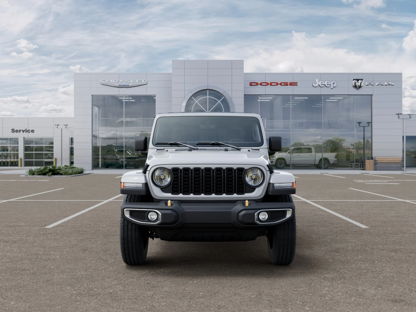 New 2026 Bright White Clearcoat Jeep 85th Anniversary Edition image 34