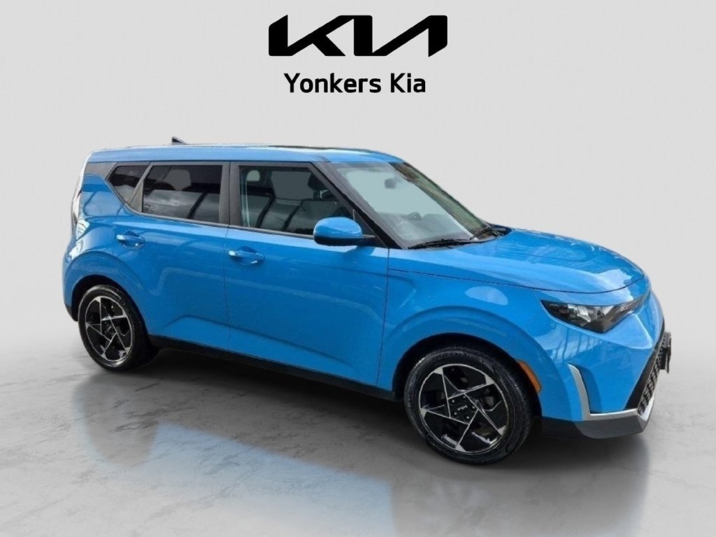 Certified Used 2023 Blue Kia EX image 4
