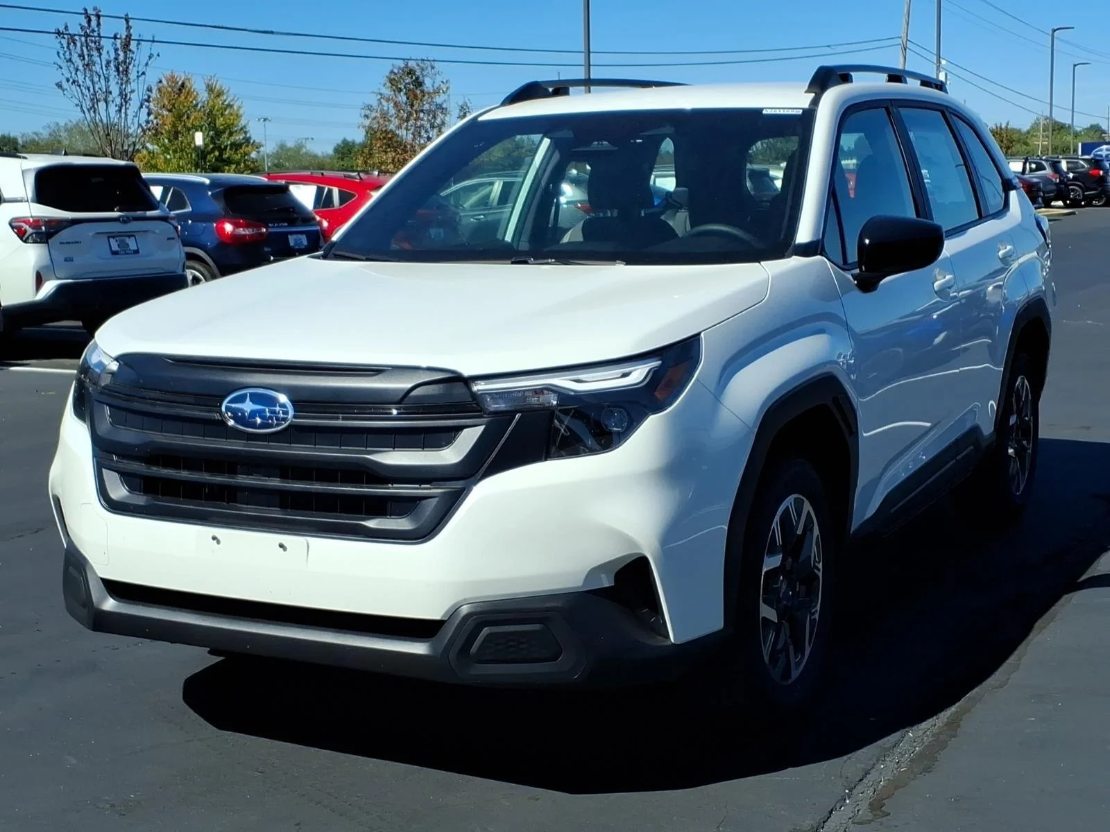 New 2026 Crystal White Pearl Subaru AWD image 2