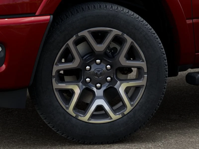 New 2026 Molten Red Pearl-Coat Exterior Paint RAM Laramie image 8