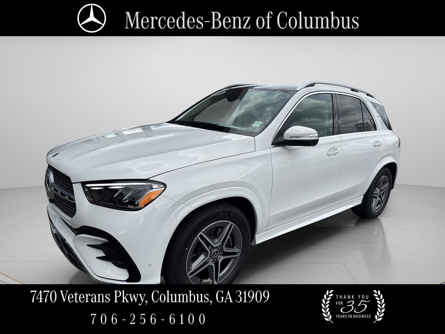Certified Used 2026 Polar White Mercedes-Benz GLE 450 image 1