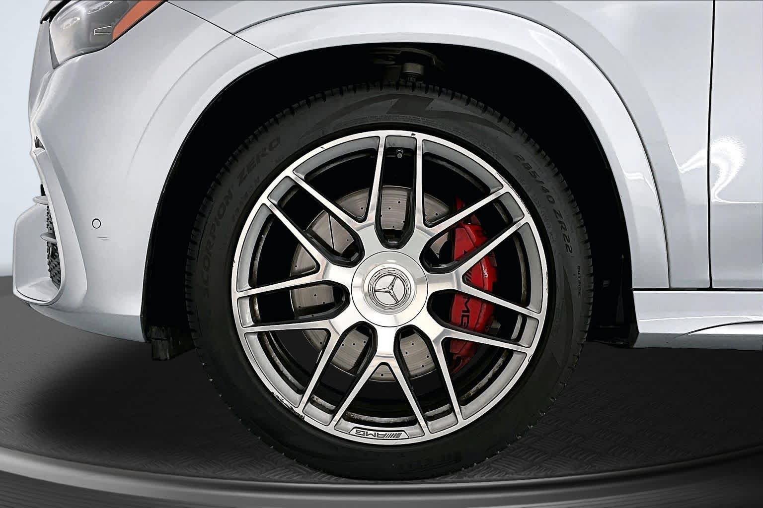 Certified Used 2024 Cirrus Silver Metallic Mercedes-Benz AMG® GLE 63 S image 8