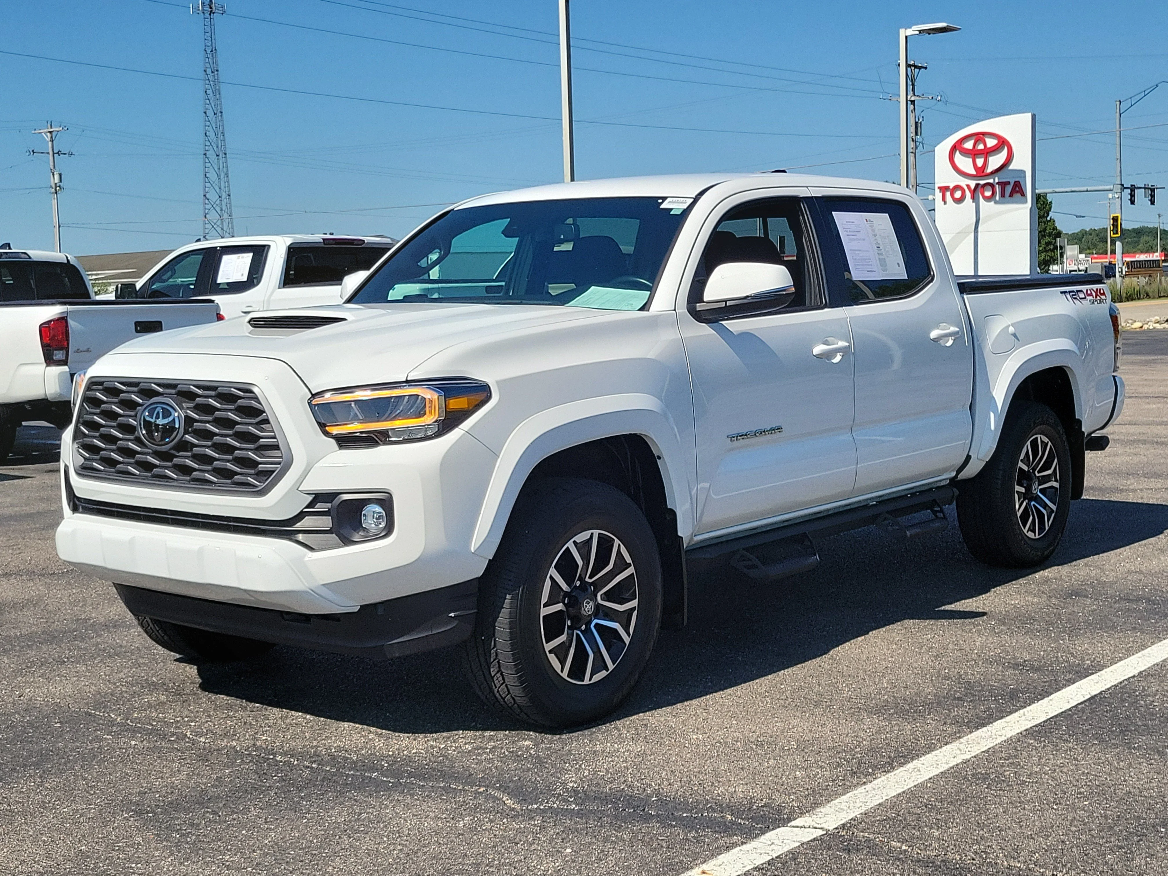 Certified Used 2023 WHITE Toyota TRD Sport image 32