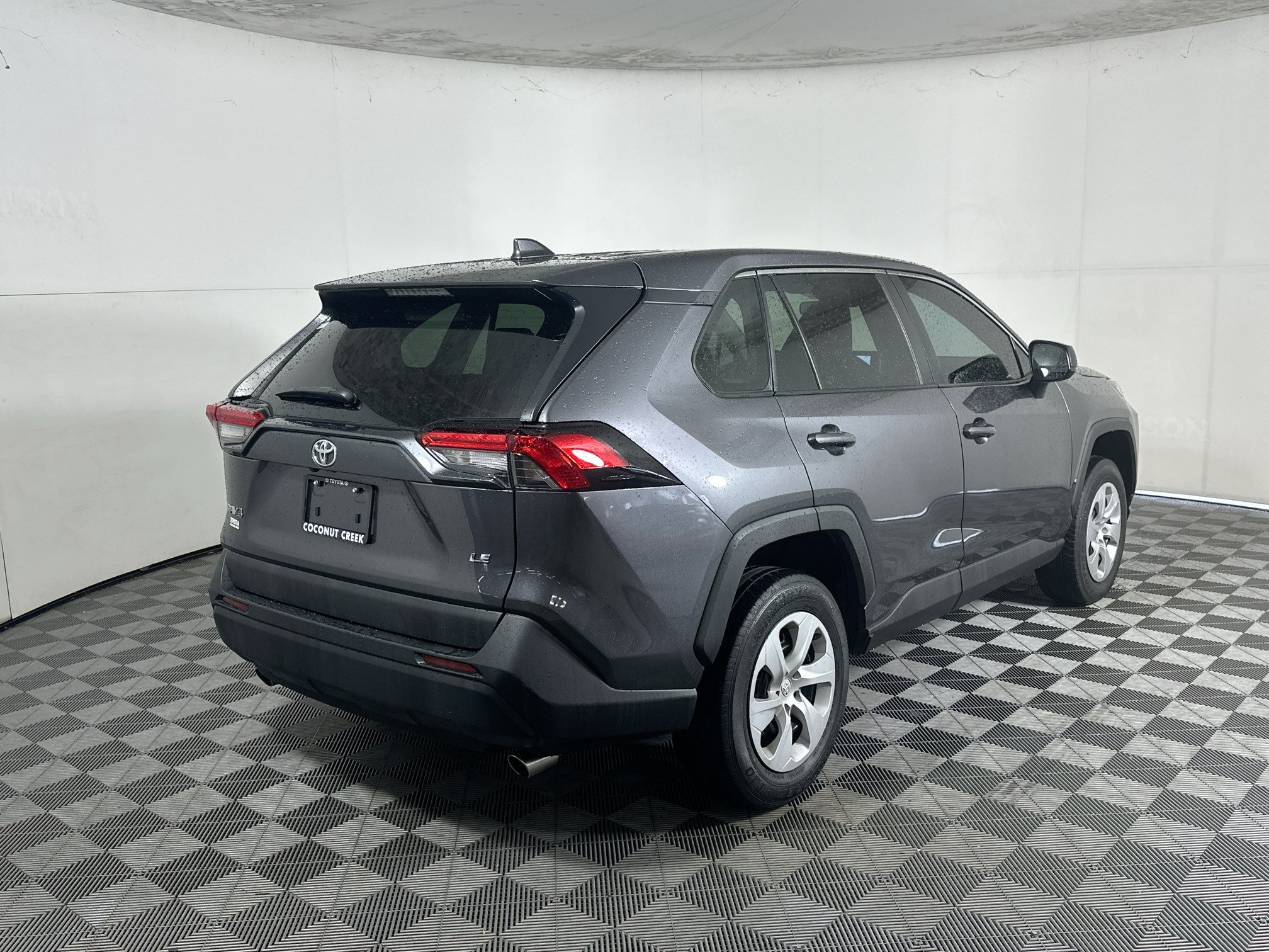 Used 2024 Magnetic Gray Metallic Toyota LE image 3