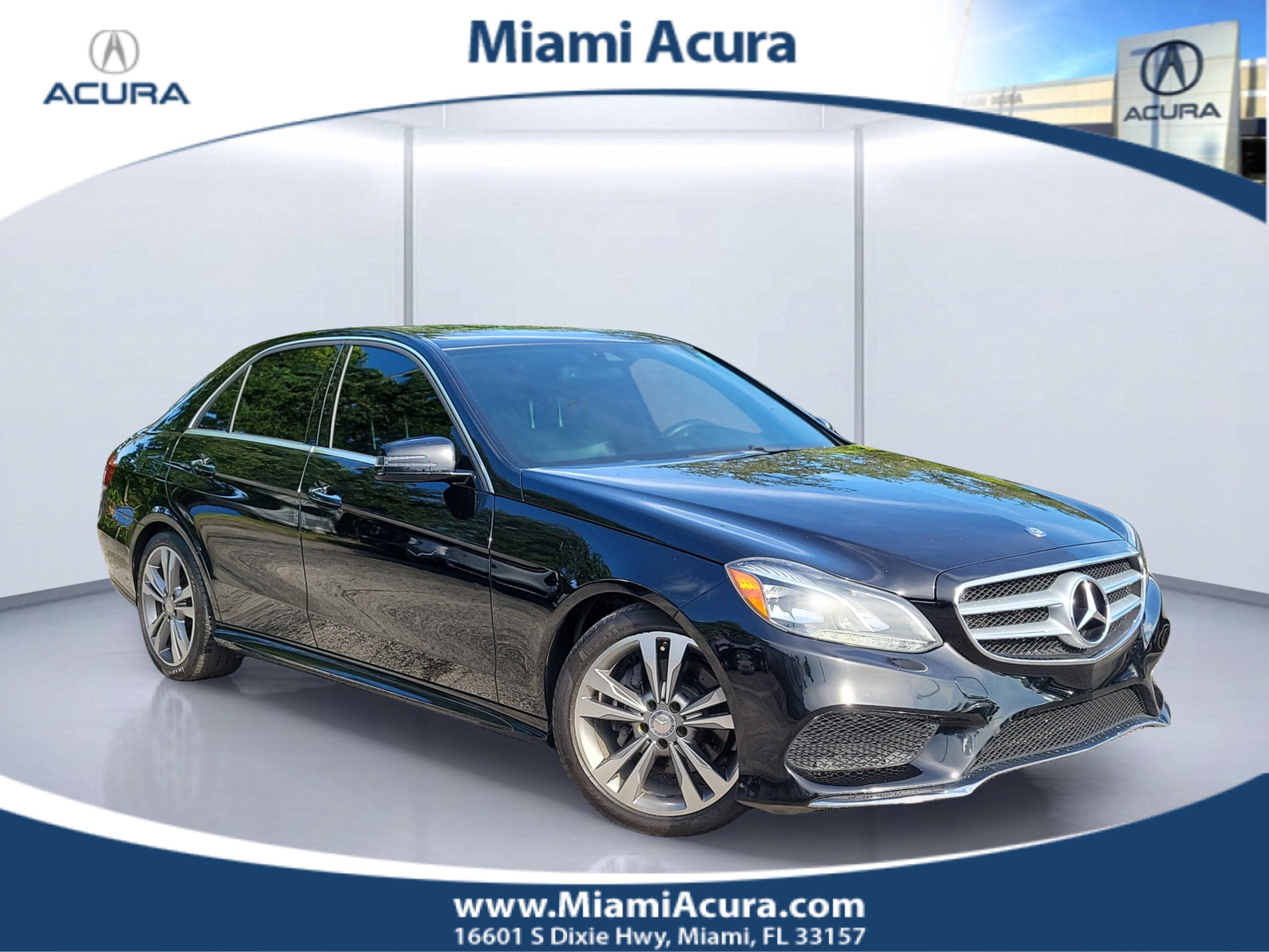 Used 2016 Black Mercedes-Benz E 350 image 1