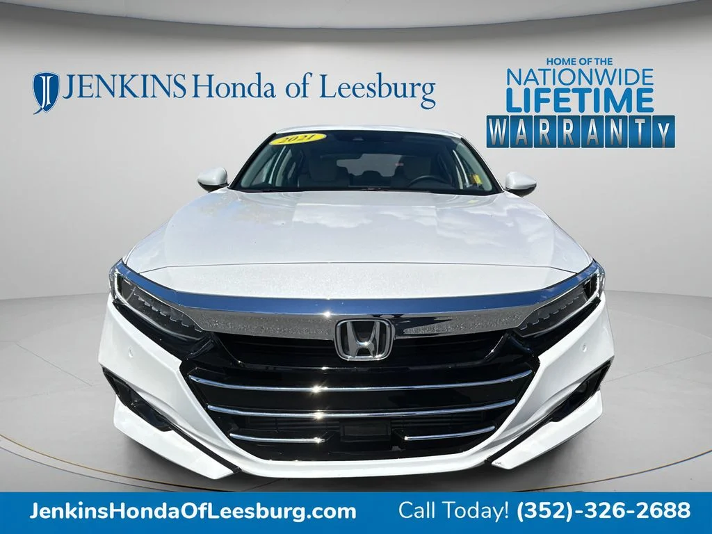 Used 2021 White Honda EX-L image 9
