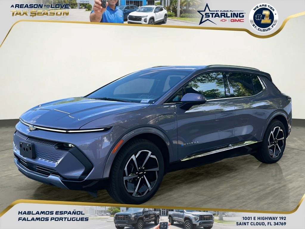 Used 2025 Chevrolet Equinox EV LT with VIN 3GN7DNRPXSS196659 for sale in St. Cloud, FL