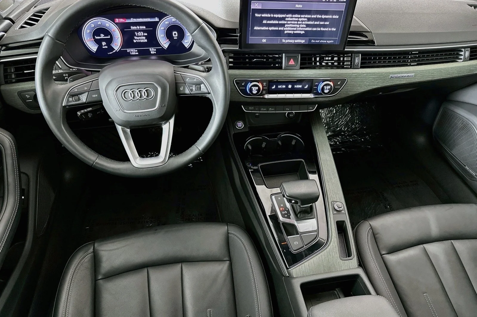 Used 2023 Glacier White Metallic Audi Premium Plus image 5