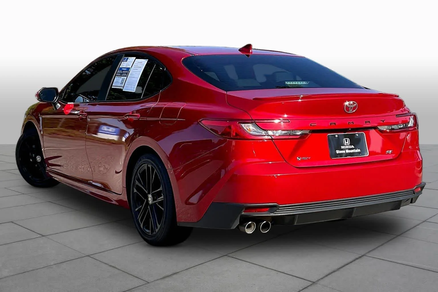 Used 2025 Supersonic Red Toyota SE image 12